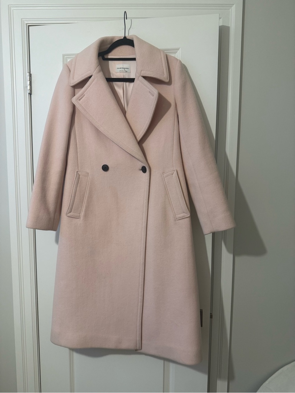 Club Monaco Pink Trench Coat